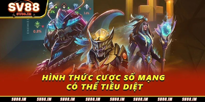 Bet Dota 2: Luật Chơi, Chiến Lược Thắng Cho Người Chơi Mới 2 Hình thức cược số mạng có thể tiêu diệt