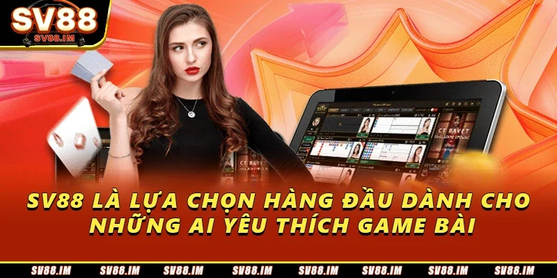 Đánh Bài Trực Tuyến Trên Sv88 - Bí Quyết Thắng Lớn Khi Chơi 1 Sv88 là lựa chọn hàng đầu dành cho những ai yêu thích game bài