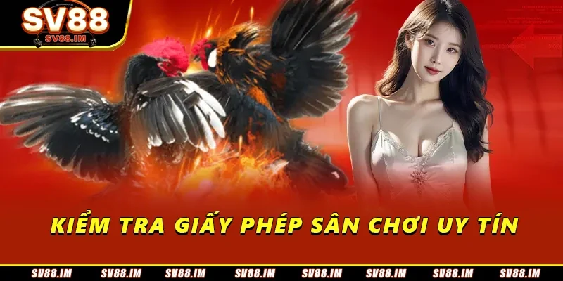 Luật Đá Gà Online - Quy Tắc Cơ Bản Và Những Điều Cần Lưu Ý 5 Kiểm tra giấy phép sân chơi uy tín