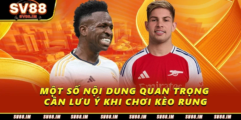 Cách Chơi Kèo Rung Và Kinh Nghiệm Soi Kèo Chắc Thắng 4 Một số nội dung quan trọng cần lưu ý khi chơi kèo rung