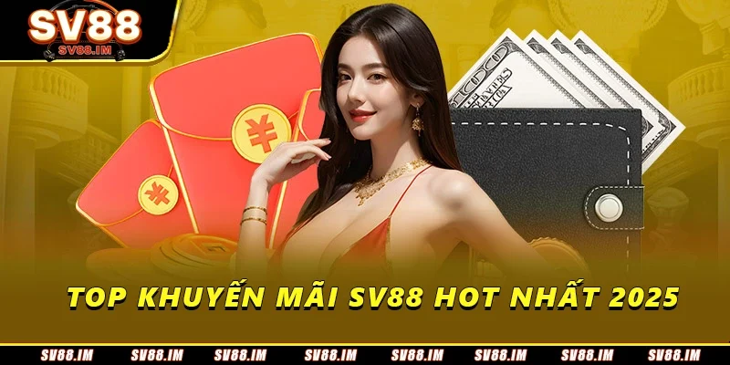 Khuyến Mãi SV88 - Cơ Hội Tối Ưu Vốn Cược Dễ Tham Gia 3 Top khuyến mãi SV88 hot nhất 2025